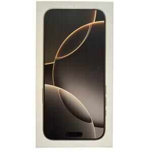 iPhone 16 Pro Max Empty Box Only Phone Not Included Box Only